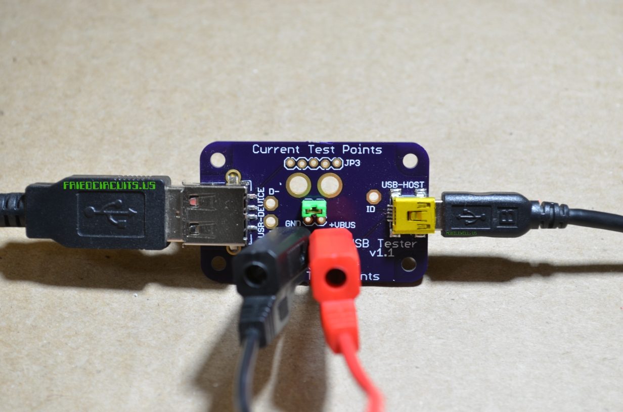 USB Tester setup for voltage USB Tester setup for voltage