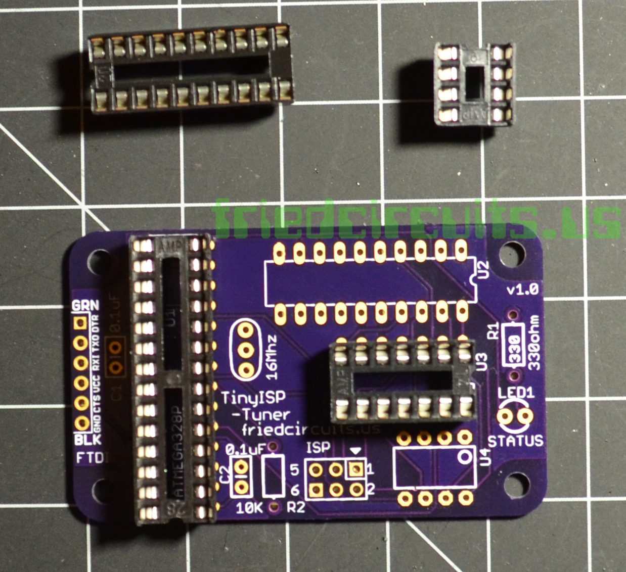Solder sockets Solder sockets