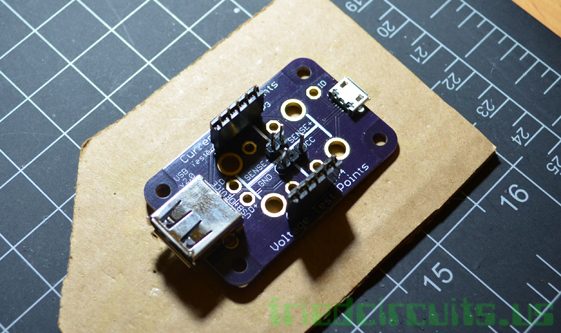 Placing the USB Tester
