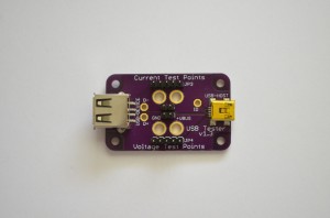 USB Tester ready to use